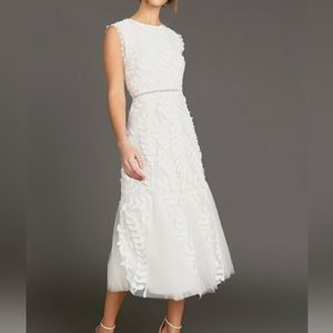 Brides!! Leaf Overlay Dress, M